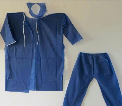 تولید ست لباس بیمار یکبار مصرف بیمارستانی با قیمت ارزان